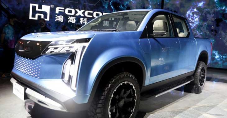 The Boxy Three Seater That Foxconn Electric Vehicle Alliance Has