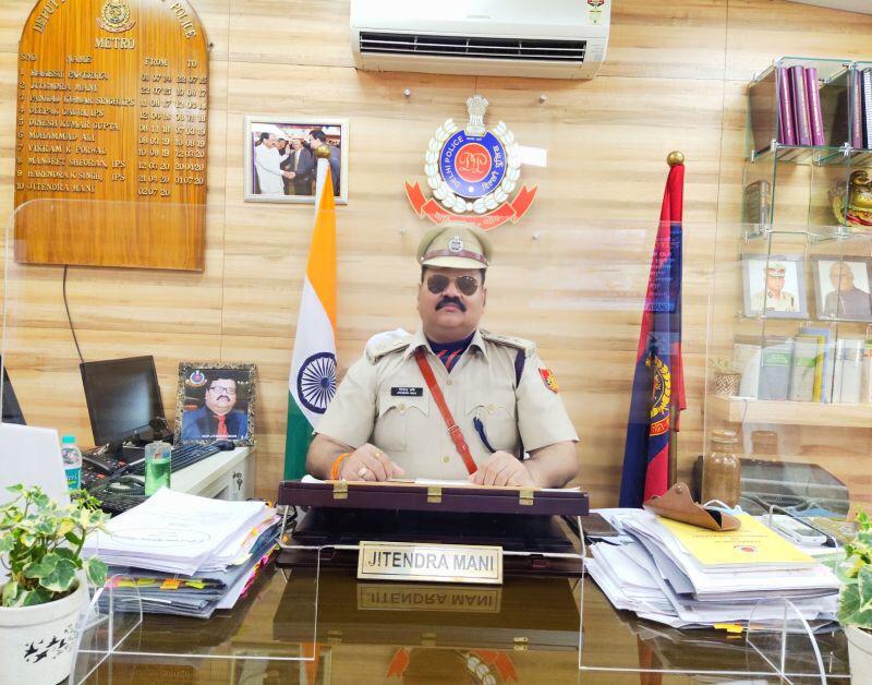 DCP Tripathi in uniform