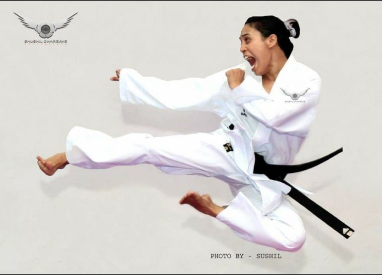Flying kick by Supriya Jatav 768x552 1