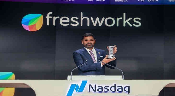 Freshworks becomes first Indian SaaS unicorn to list in the US. 1 dream 2