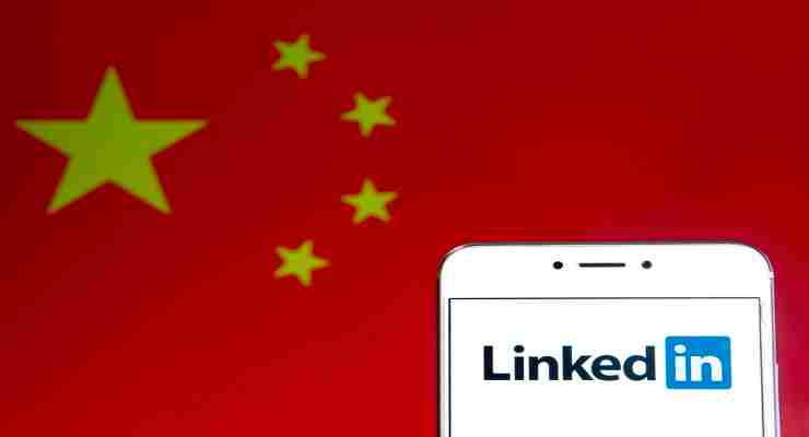 Linkedin closes in china