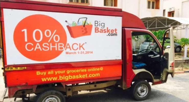 bigbasket truck