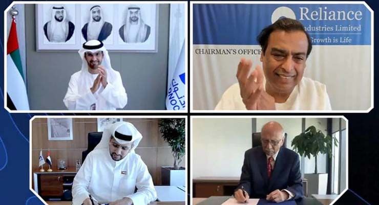 Reliance Industries set up a $2 billion Joint Venture with Abu-Dhabi based TA’ZIZ. 1 mukesh ambani