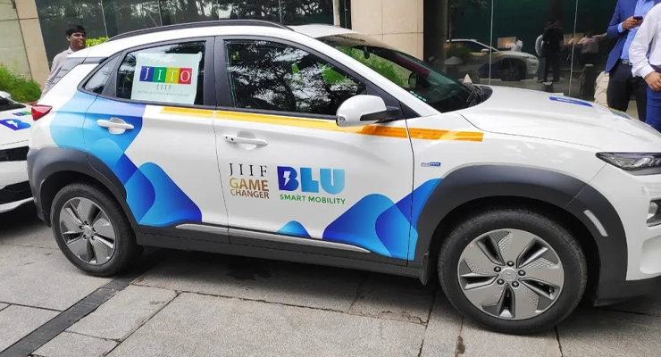 Blu-Smart Mobility electric vehicle