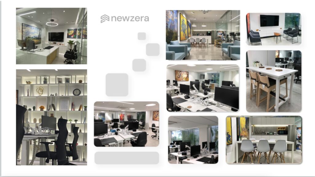 ‘Newzera’s ultra cool and super aesthetic boutique offices’ In the picture: Newzera’s flagship offices in the city of Indore.
