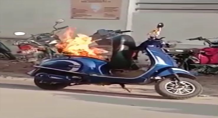 EV sooter fire incidents