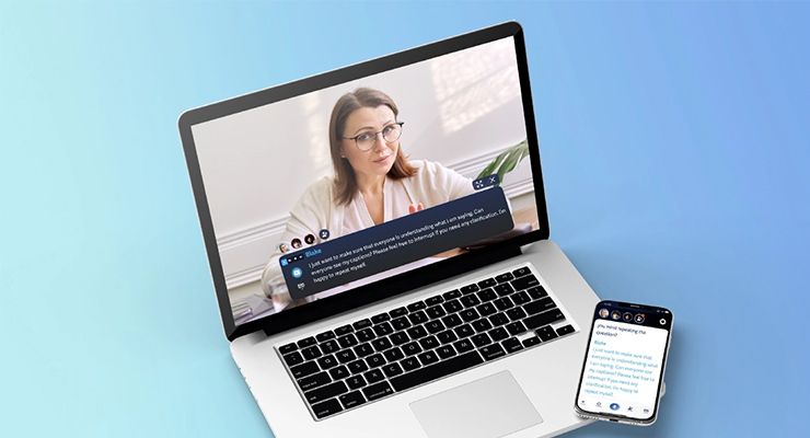 AI-powered captioning service Ava