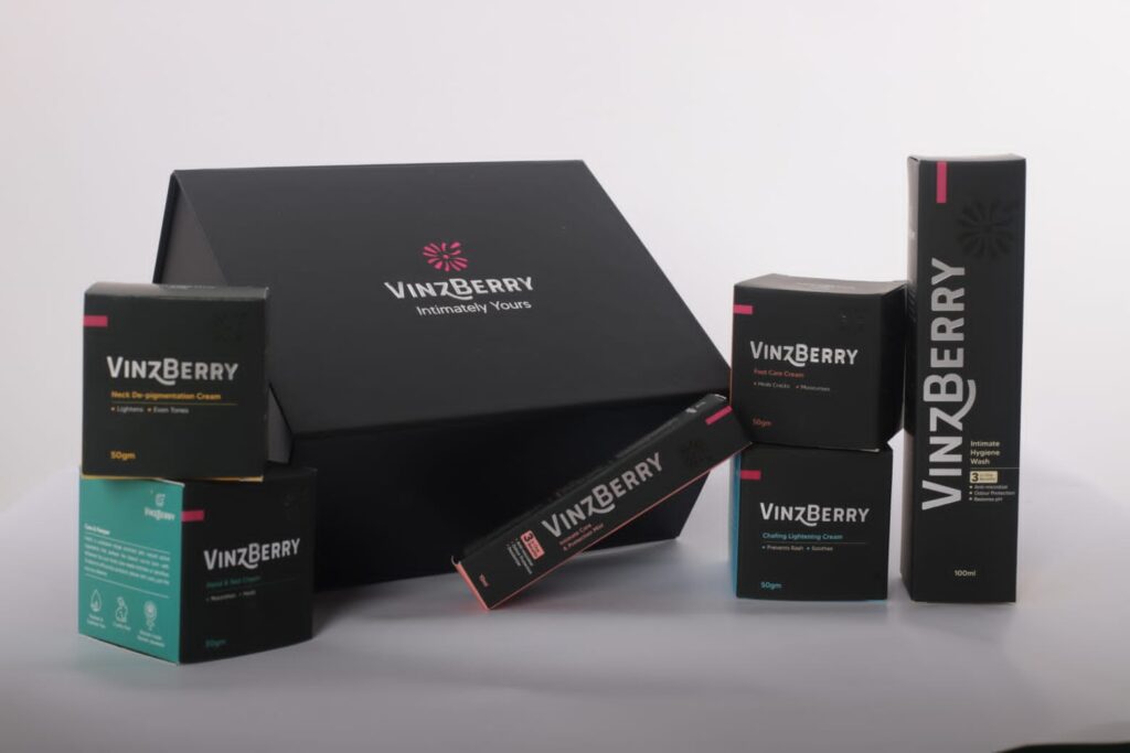 VinzBerry, solution-based personal care, and intimate hygiene