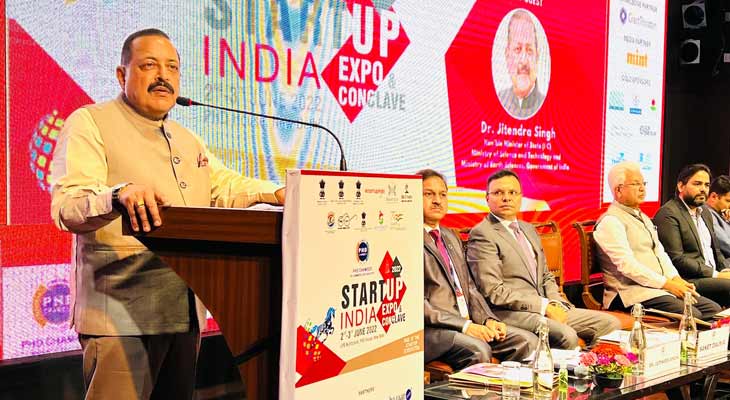 Union Minister Jitendra Singh: StartUps in India Grow 300 Times in Last 9 Years