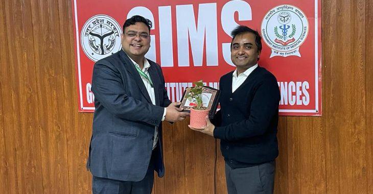 GIMS, Gr Noida Hosts Inaugural Coffee Talk with IIT Mandi Catalyst - Pioneering Uttar Pradesh's First Hospital-Based Medical Incubator