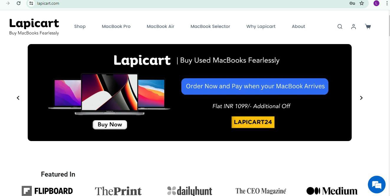 Redefining Quality: The Lapicart Journey in Used MacBooks